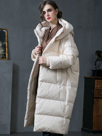 Chaqueta de plumón para mujer  abrigo cálido de invierno 2024