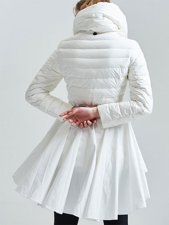 ダウン ジャケット レディース ダック ダウン 冬用 暖かい アウター