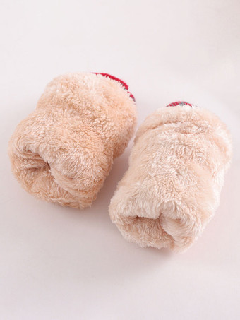 女性 の手袋クリスマス柄ホリデー ギフト ホームウェア冬暖かいかわいいアクセサリー