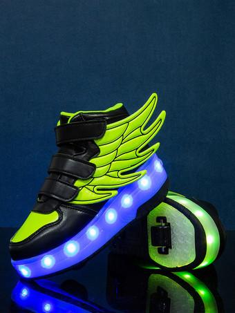 Zapatos con luces online y ruedas