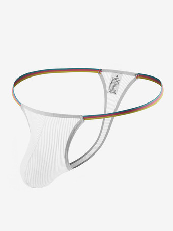 男性用ブリーフ ポリエステル トランスペアレント ソリッド