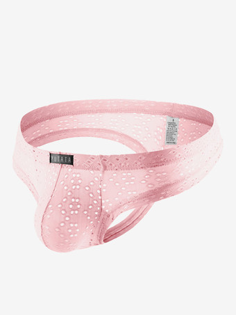 ピンクメンズ アンダーシャツ セクシー ポリエステル