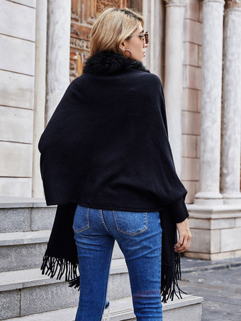 セーター ライトアプリコット ポリエステル 長袖 カーディガン ワインレッド