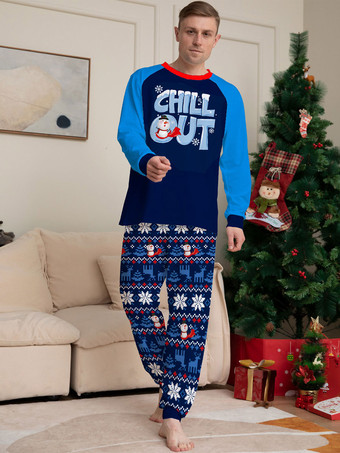 おそろいファミリー クリスマスパジャマ キッズ ベビー用 ポリエステル クリスマス柄 トップス パンツセット