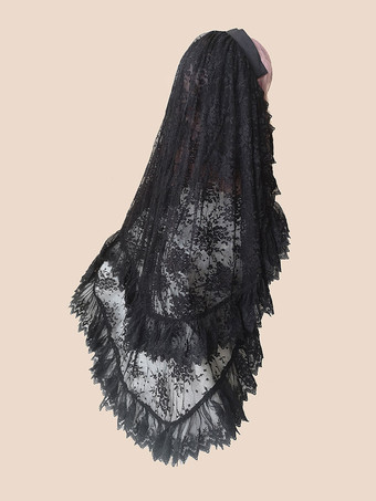 ブラック ゴスロリ アクセサリー インファンタ ブラック ジャカード ポリエステル繊維 その他