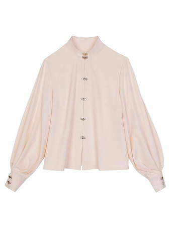 アカデミック ロリータ 衣装 コーヒー ブラウン 長袖 スカート ブラウス