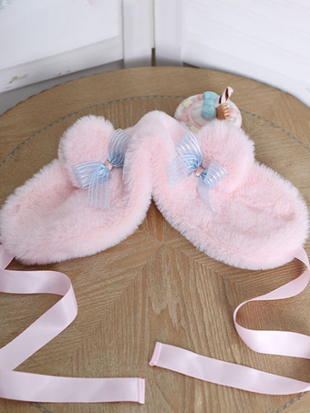 スウィート ロリータ ハット リボン アクセサリー ホワイト ロリータ アクセサリー