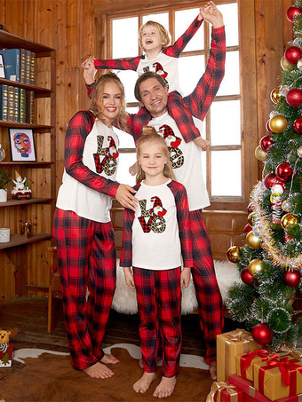 おそろいファミリー クリスマスパジャマ 子供用 大人用 ポリエステル クリスマス柄 パンツ トップス