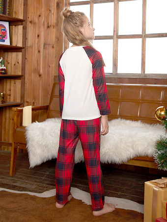 おそろいファミリー クリスマスパジャマ 子供用 大人用 ポリエステル クリスマス柄 パンツ トップス