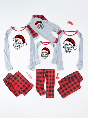 おそろいファミリー クリスマスパジャマ 子供用 大人用 ポリエステル クリスマス柄 トップス パンツ