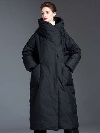 Women's Down Coat Oversized Duck Down Winter Warm Outerwear