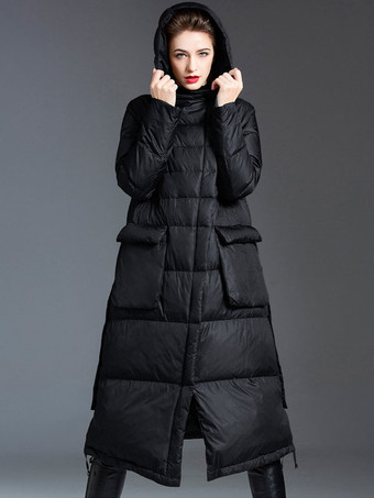 Down Coat For Women Casual Duck Down Winter Warm Outerwear 2024
