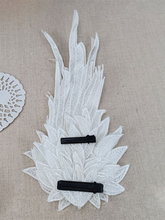 甘いロリータ アクセサリー ホワイト ポリエステル ファイバー ヘッドウェア その他