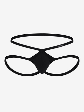 ブラック メンズブリーフシックコットン