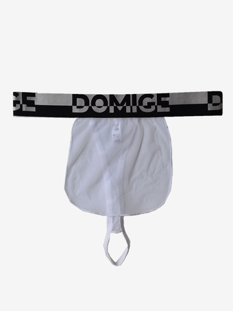 ホワイト 男のブリーフカウボーイニット