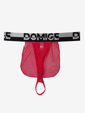 レッド 男のブリーフカウボーイニット