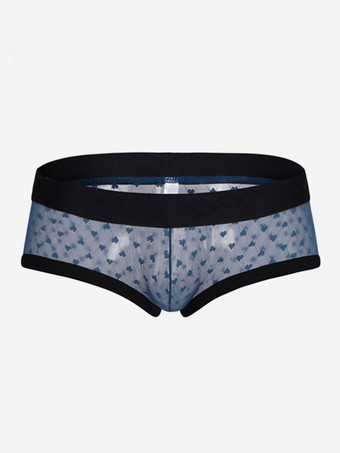 ディープブルー男性用ブリーフ アートワーク Exotic