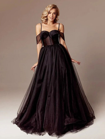 Vestido de noiva preto princesa 2023 linha A sem mangas até o chão vestido de noiva personalização gratuita