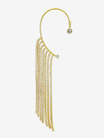 ブライダル イヤリング ユニセックス メタル イヤークリップ ウェディング ジュエリー