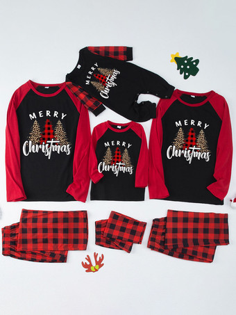 クリスマス おそろい ファミリー パジャマ キッズ 幼児用 チェック柄 クリスマス柄 パンツ トップス セット