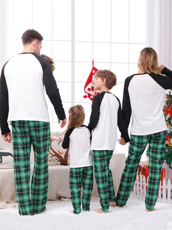 Pyjama Ensemble De Famille Noël Top Pantalon Motif De Noël Bébé Enfant  Adulte - Milanoo.com