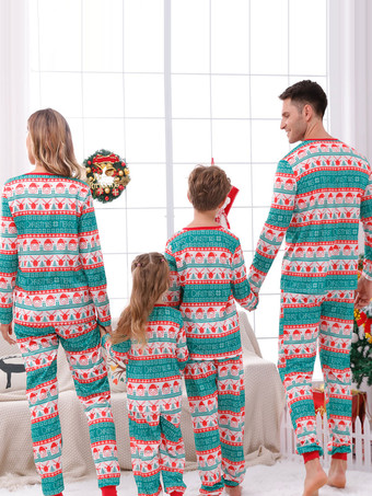 クリスマス おそろい ファミリー パジャマ 大人用 幼児用 クリスマス柄 パンツ トップス セット