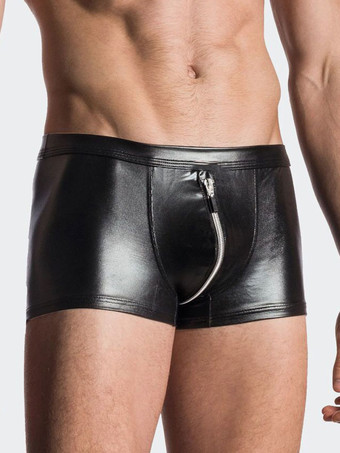 メンズ セクシー コスチューム ハロウィン 大人用 パンツ トップ PUレザー ナイトクラブウェア