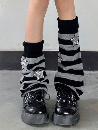 甘いロリータ アクセサリー ホワイト ストライプ アクセサリー ポリエステル その他