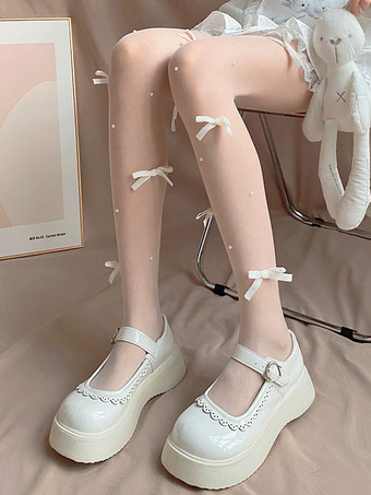 ホワイト 甘ロリ アクセサリー ホワイト アクセサリー ポリエステル その他