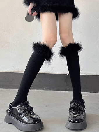 ブラック 甘いロリータ アクセサリー ホワイト ポリエステル アクセサリー その他