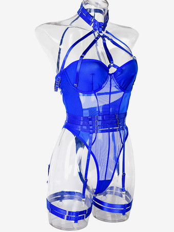 テディ ランジェリー ブラック ポリエステル テディ 女性用