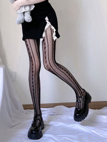 ゴシック ロリータ タイツ ブラック アクセサリー PU レザー ロリータ アクセサリー