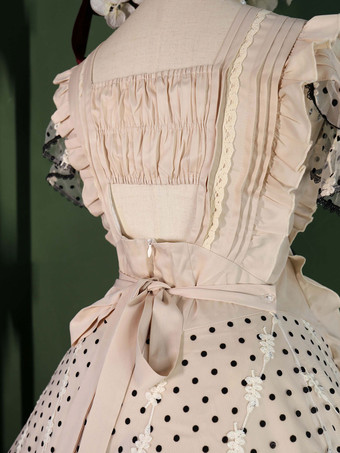 スウィートロリータドレス 半袖 ボウドレス