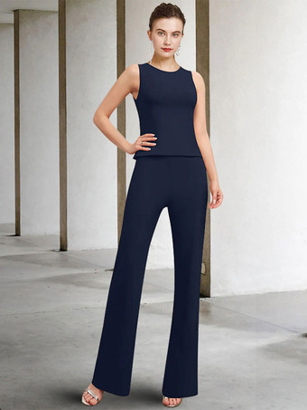 花嫁の母親のためのパーティードレス ジュエルネック 7分袖 Aライン レース 足首丈 結婚式用ゲストドレス 無料カスタマイズ