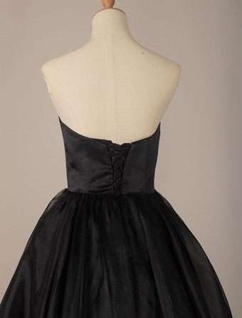 Brautkleider Schwarz Brautkleider große Größen V-Ausschnitt Schwarz Vintage Brautkleid