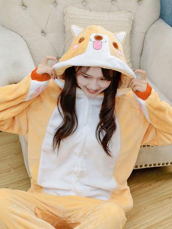 Pyjama enfant en flanelle pour l'hiver Chien/Chapeau