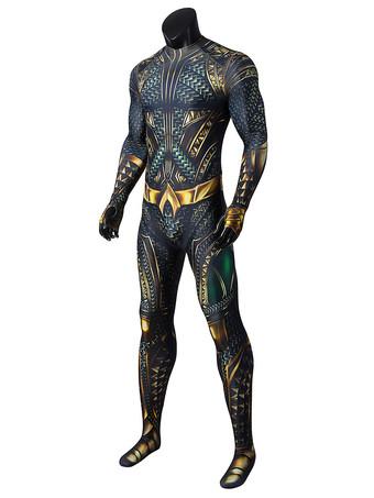 DC Comics Aquaman 2 Traje de cosplay de Manta Negra 