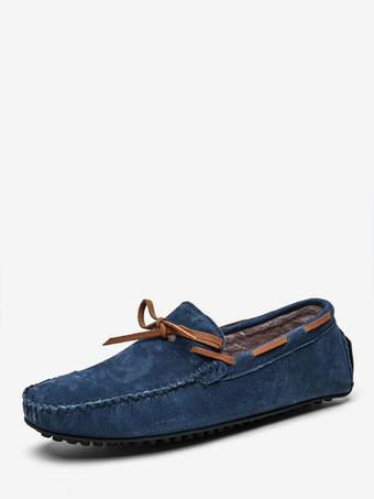 ディープブルーメンズ ベルギーローファー タイモカシン ドライビングローファー