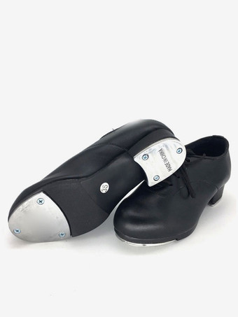 ラテンシューズ　PU　大人用　編み上げ　チャンキーヒール　丸いつま先　快適　