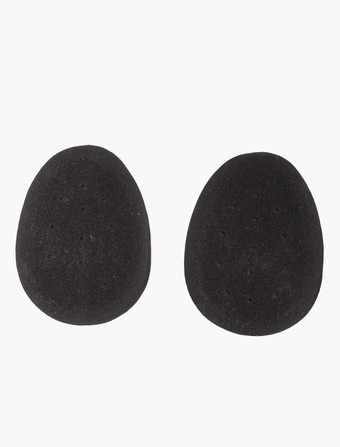 シューズアクセサリー　シンプル　ブラウン　