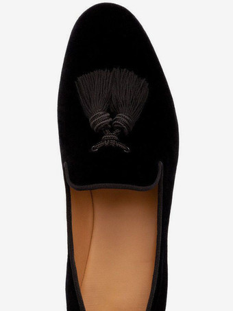 メンズシューズ マスタード スリッポン タッセルローファー