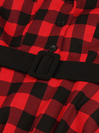 レトロワンピース　1950年代オードリー・ヘップバーン風　ブルーグレー　半袖　二次会　お呼ばれ　発表会　ロカビリーワンピース