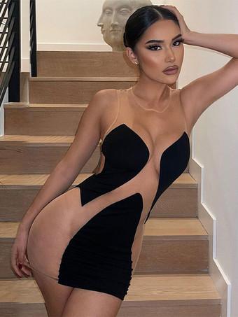 Long Sleeves Corset Sweetheart Bodysuit Black Women Sexy Tops