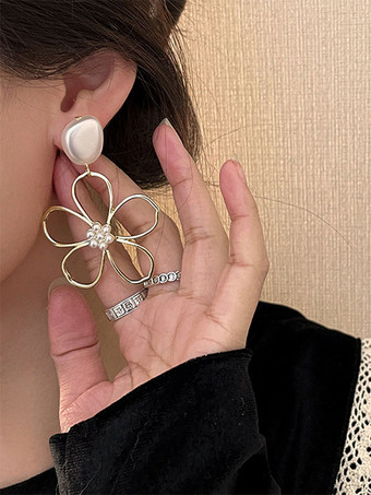 ウェディング イヤリング ラインストーン レディース ラインストーン ピアス ブライダル ジュエリー