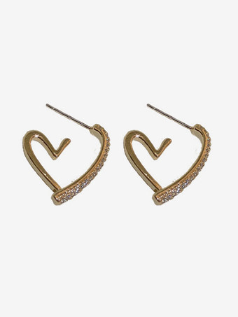 ブライダル イヤリング ラインストーン 女の子用 ラインストーン ピアス ウェディング ジュエリー