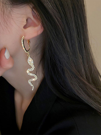 ウェディング イヤリング ラインストーン レディース ラインストーン ピアス ブライダル ジュエリー