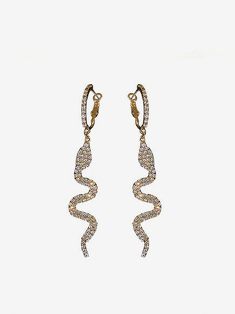 ウェディング イヤリング ラインストーン レディース ラインストーン ピアス ブライダル ジュエリー