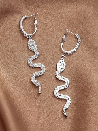 ウェディング イヤリング ラインストーン レディース ラインストーン ピアス ブライダル ジュエリー