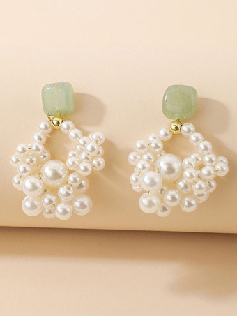 ウェディング イヤリング ラインストーン 女の子用 ラインストーン ピアス ブライダル ジュエリー