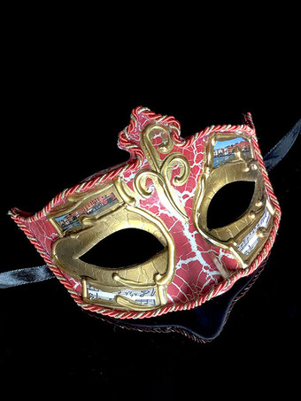 コスプレマスク コスプレアクセサリー 男女兼用 マスク マスク 非パーソナライズ プラスチック ゴールド